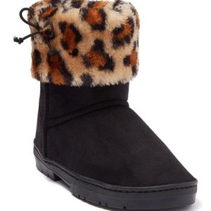 Bebe Winter Fur Boots Toddler / Little Girl